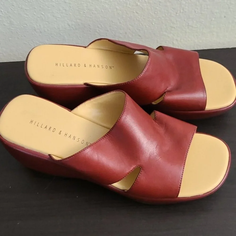Hillard & Hanson Red Wedge Slides